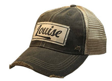 Load image into Gallery viewer, Louise Distressed Trucker Cap