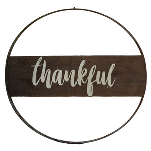 Thankful Wall Hoop