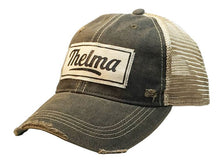Load image into Gallery viewer, Thelma Distressed Trucker Cap