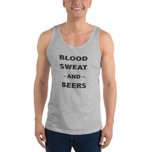 Load image into Gallery viewer, Blood Sweat and Beers Tank Top